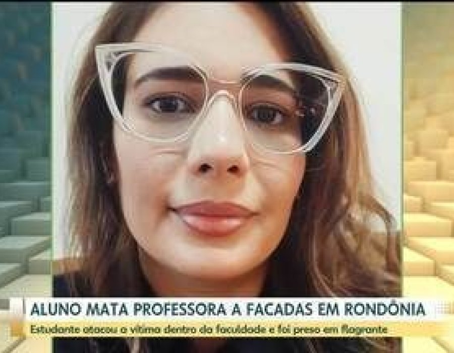 Aluno é denunciado à Justiça de Rondônia por matar professora a facadas dentro de faculdade